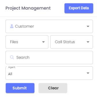DECOL24 call center project management filters